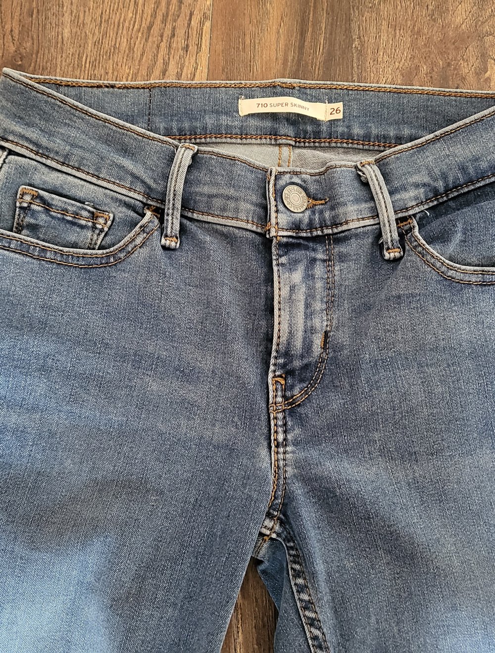 Jeans von Levi's W26 L32 blau