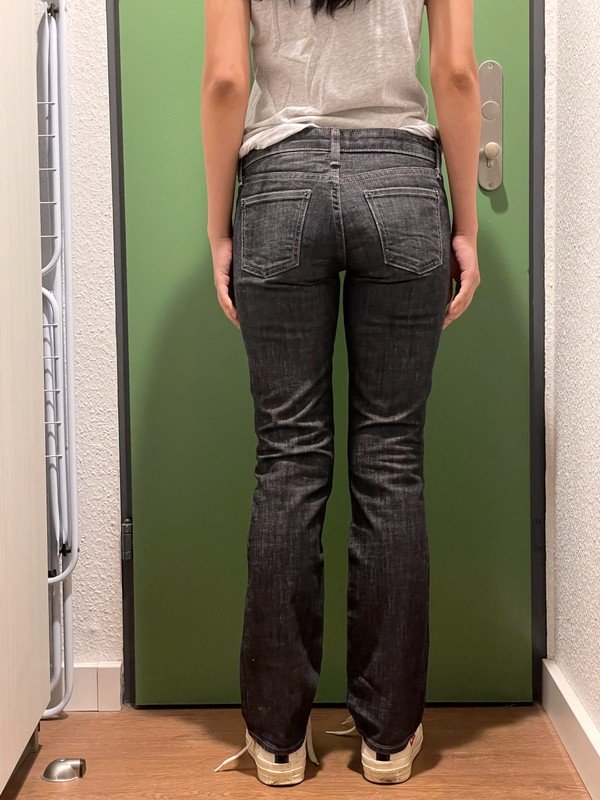 GAP Low-rise Super skinny Stretch Jeans Grau