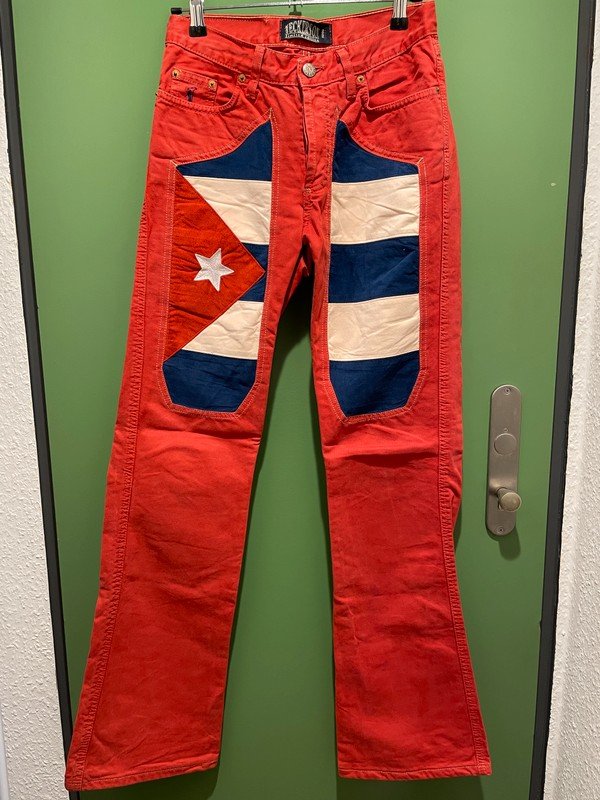 JECKERSON Limited Edition Vintage Medium-Rise Schlagjeans