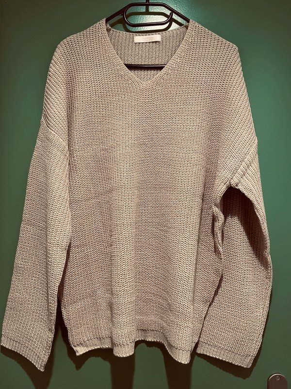 NEU Oversize fit Pullover mit V-Ausschnitt aus Korea