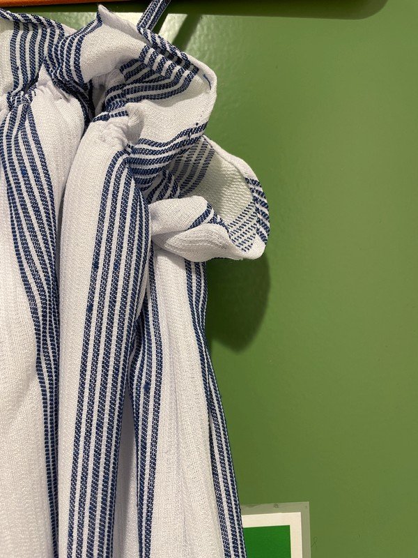 Gestreiftes Midikleid