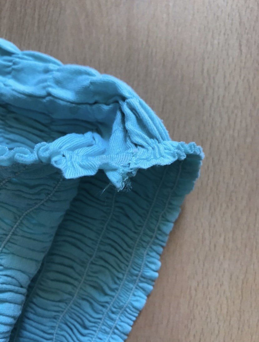 Bandeau Oberteil/ kurzes Kleid