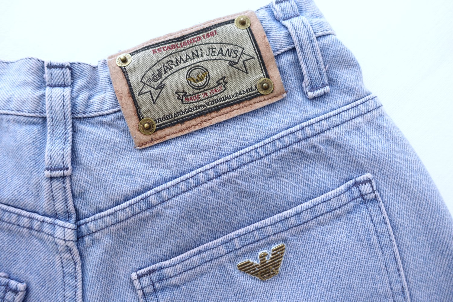 Armani Retro-Jeans, 26W/28L