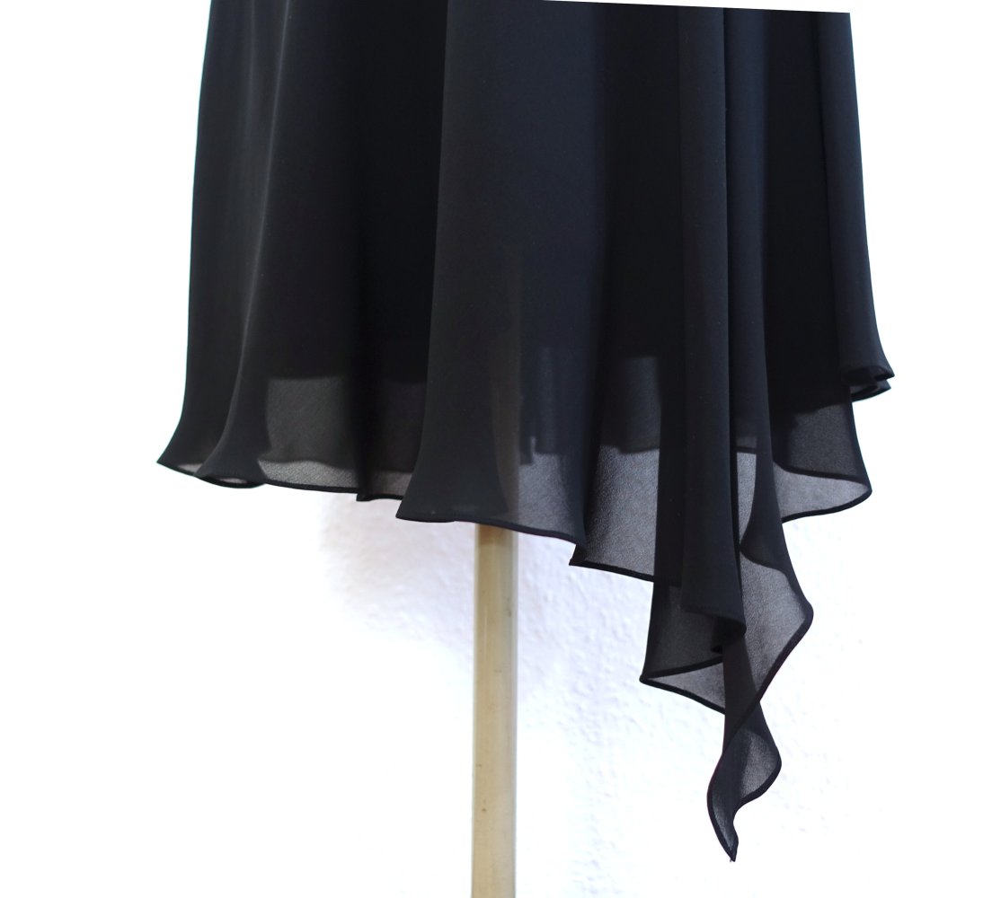 La Défénce Ballkleid | Abendkleid, off-shoulder, schwarz, 34/36
