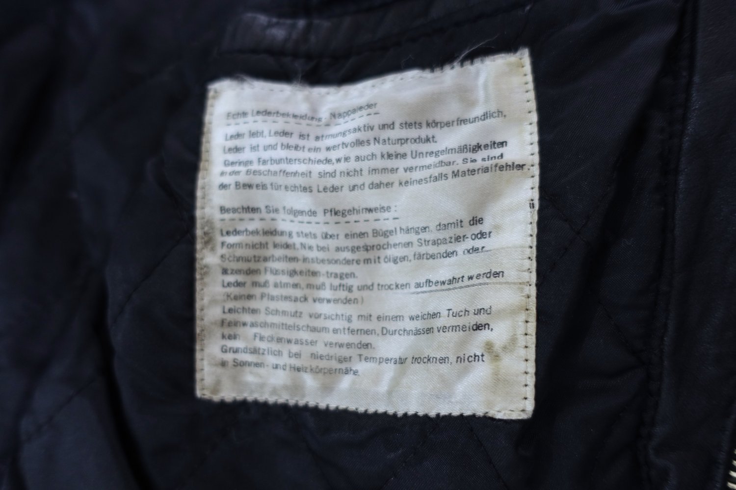 Philippe Latour Retro-Lederjacke | Bikerjacke aus den 80ern, M/L