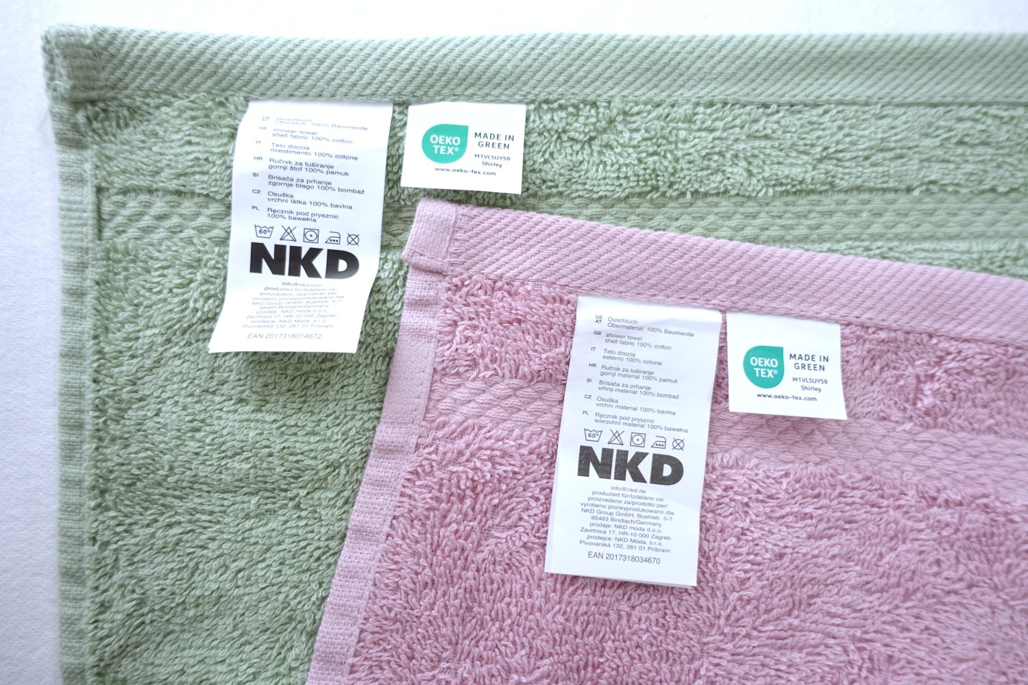 Set: 10 NKD Handtücher (Duschtuch, Handtuch, Gästetuch) ✮NEU✮