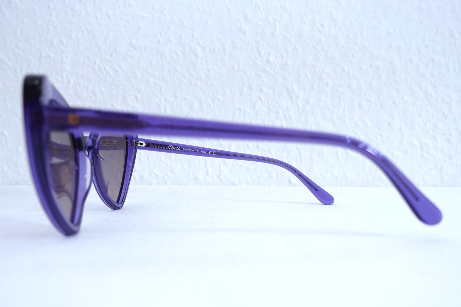 DUCO Sonnenbrille, Herz, Cat Eye, Katzenauge, UV400, lila ✮NEU✮