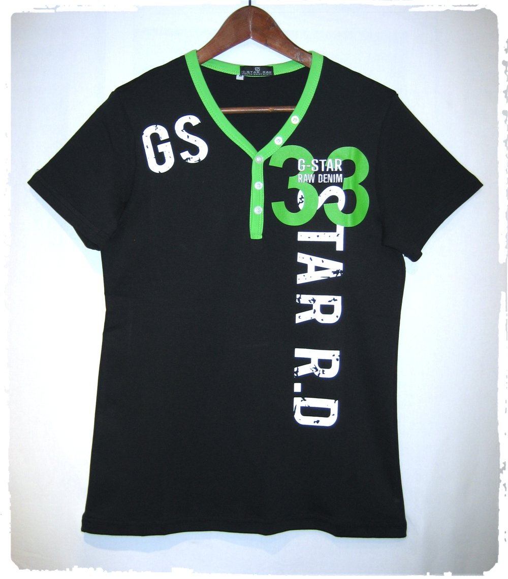 G-Star T-Shirt, schwarz mit Druck, Größe M ✮NEU✮