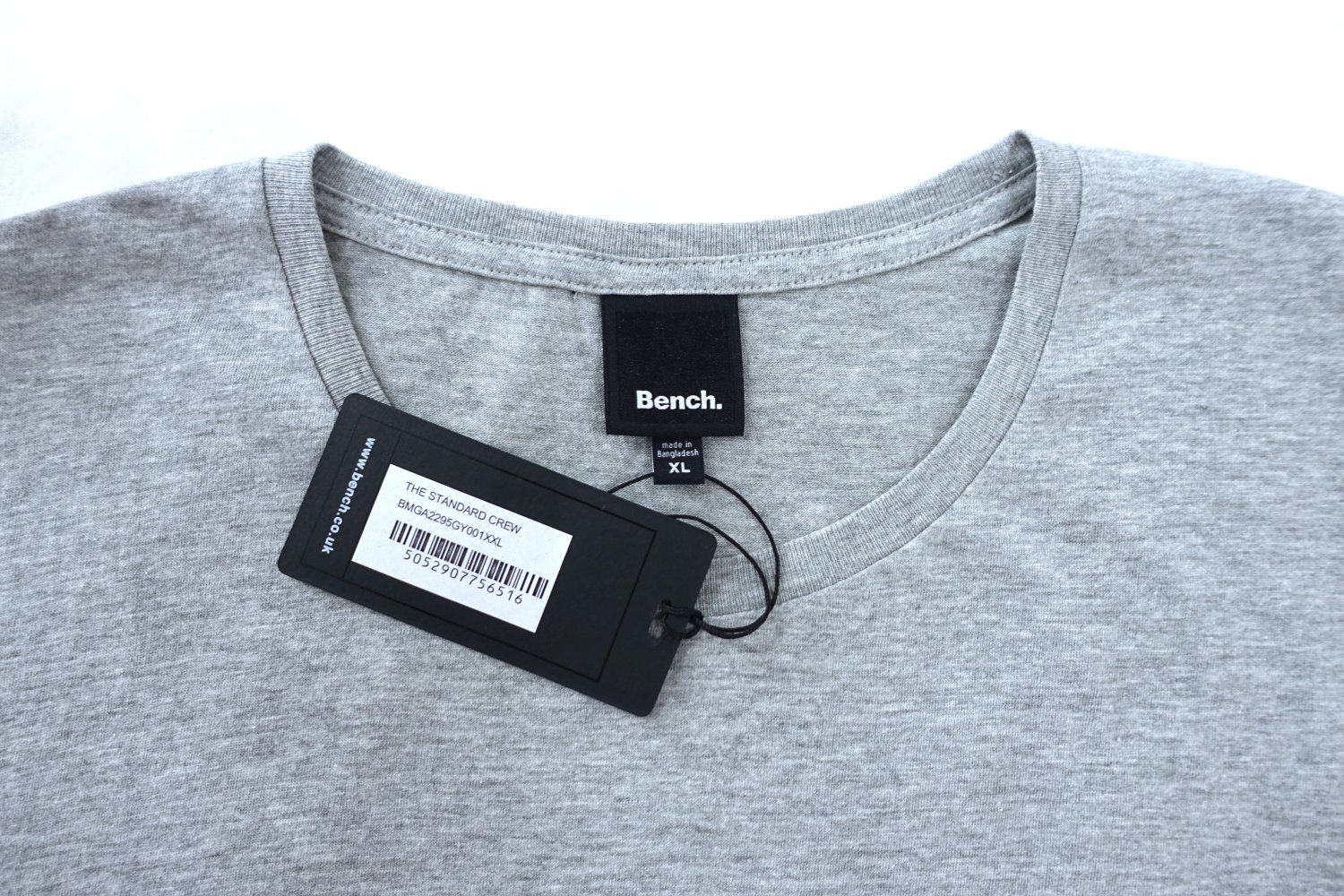 Bench The Standard Crew T-Shirt, grau, Größe XL ✮NEU✮