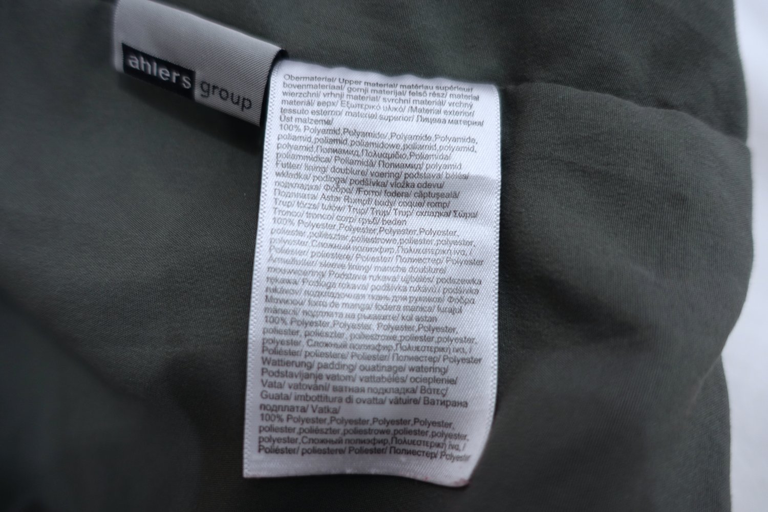 Gin Tonic Jacke, wattiert, Größe L