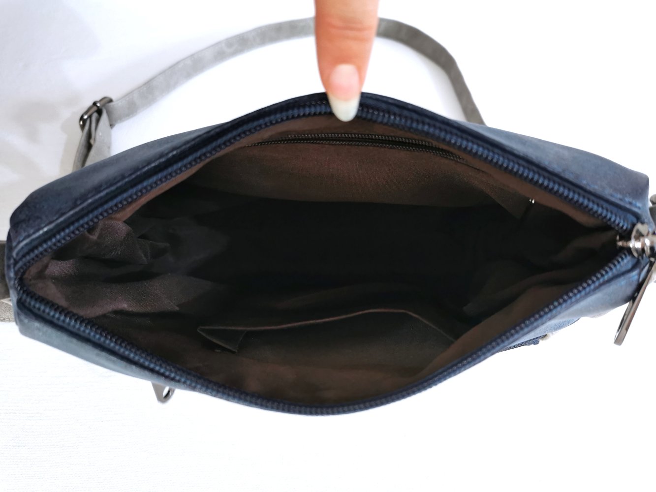 Handtasche | Umhängetasche, Crossbody, blau, beige ✮NEU✮