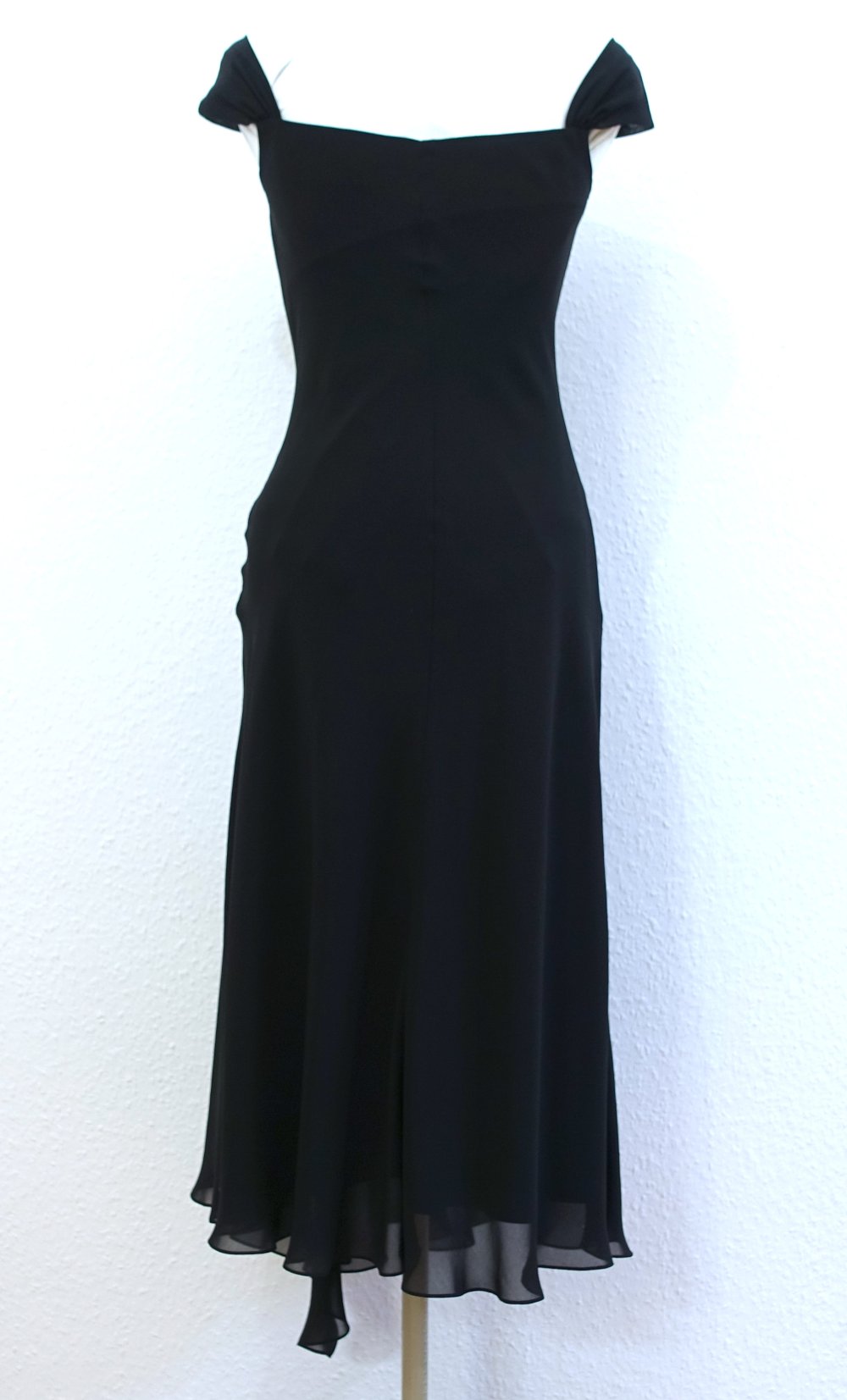 La Défénce Ballkleid | Abendkleid, off-shoulder, schwarz, 34/36