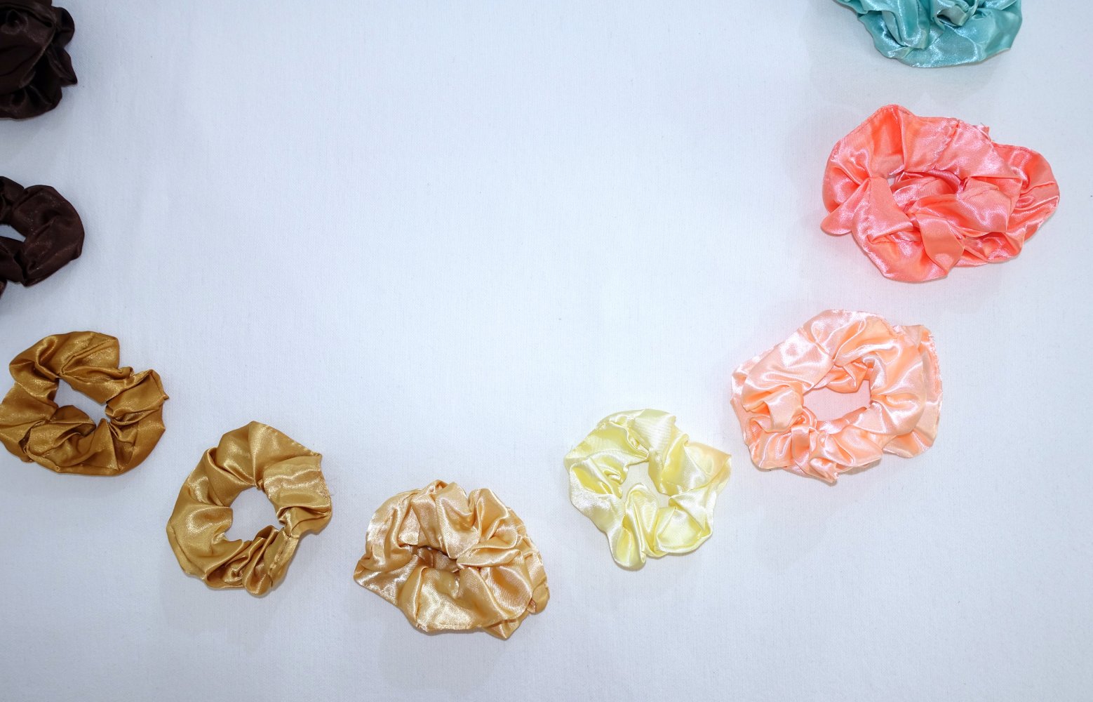 Haargummis | Scrunchies, Satin ✮NEU✮ je 1€
