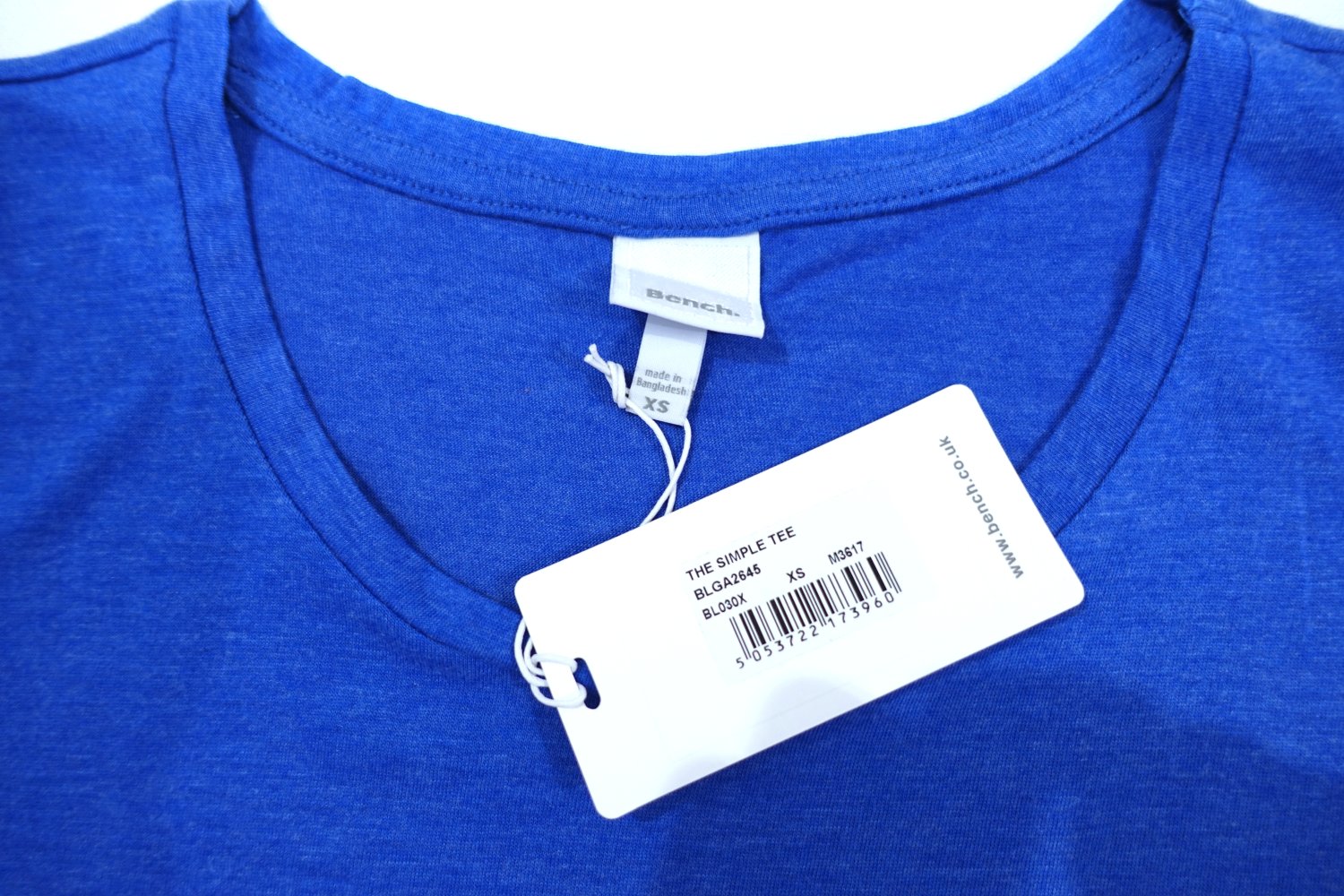 3x Bench The Simple Tee T-Shirt, blau, Größe M, S und XS ✮NEU✮