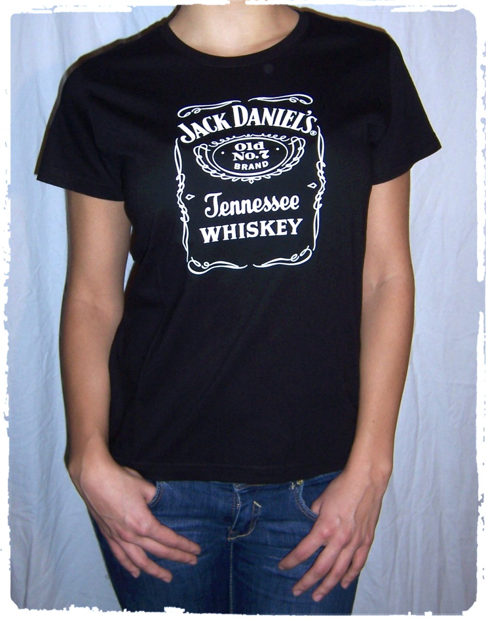 Original Jack Daniel's T-Shirt, schwarz, Größe S ✮NEU✮