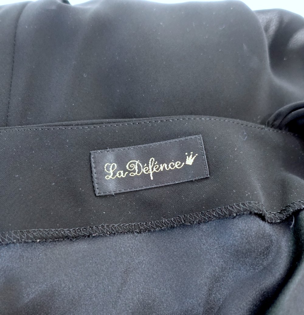 La Défénce Ballkleid | Abendkleid, off-shoulder, schwarz, 34/36