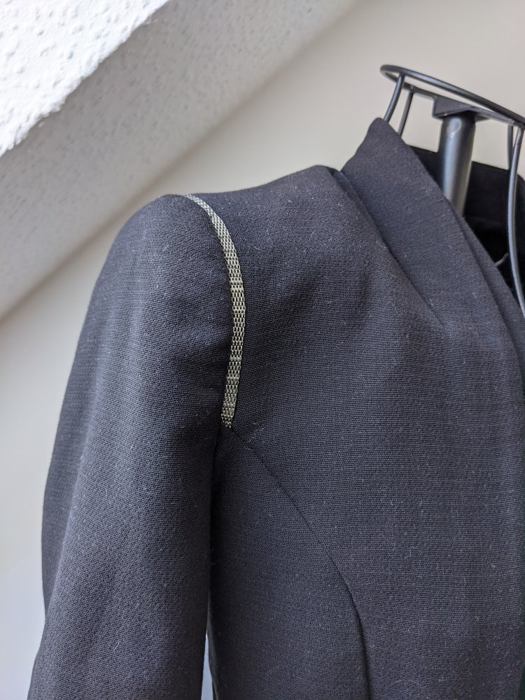 Schwarzer Sweatblazer von H&M