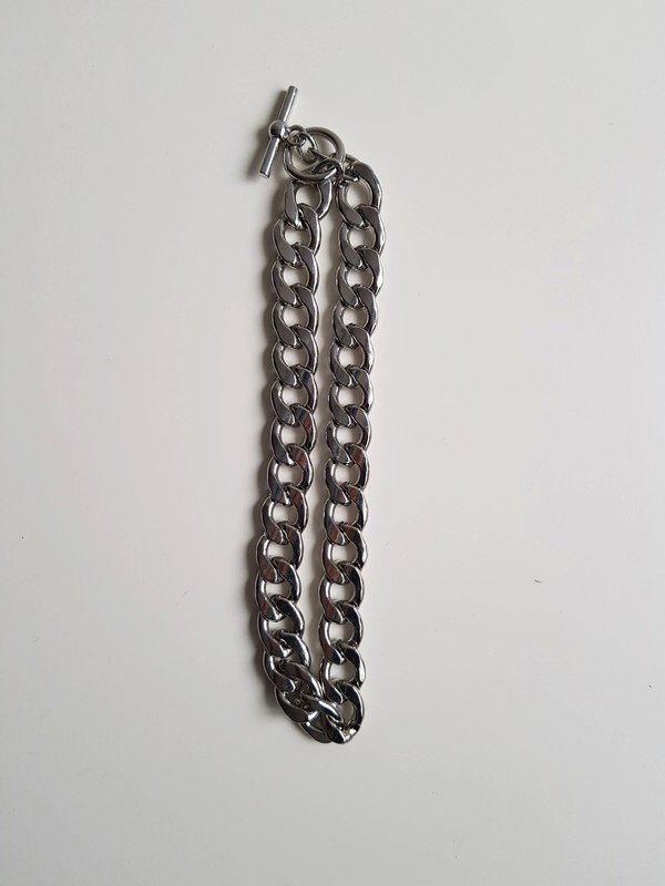 Silberne Schmuckhalskette von Mango