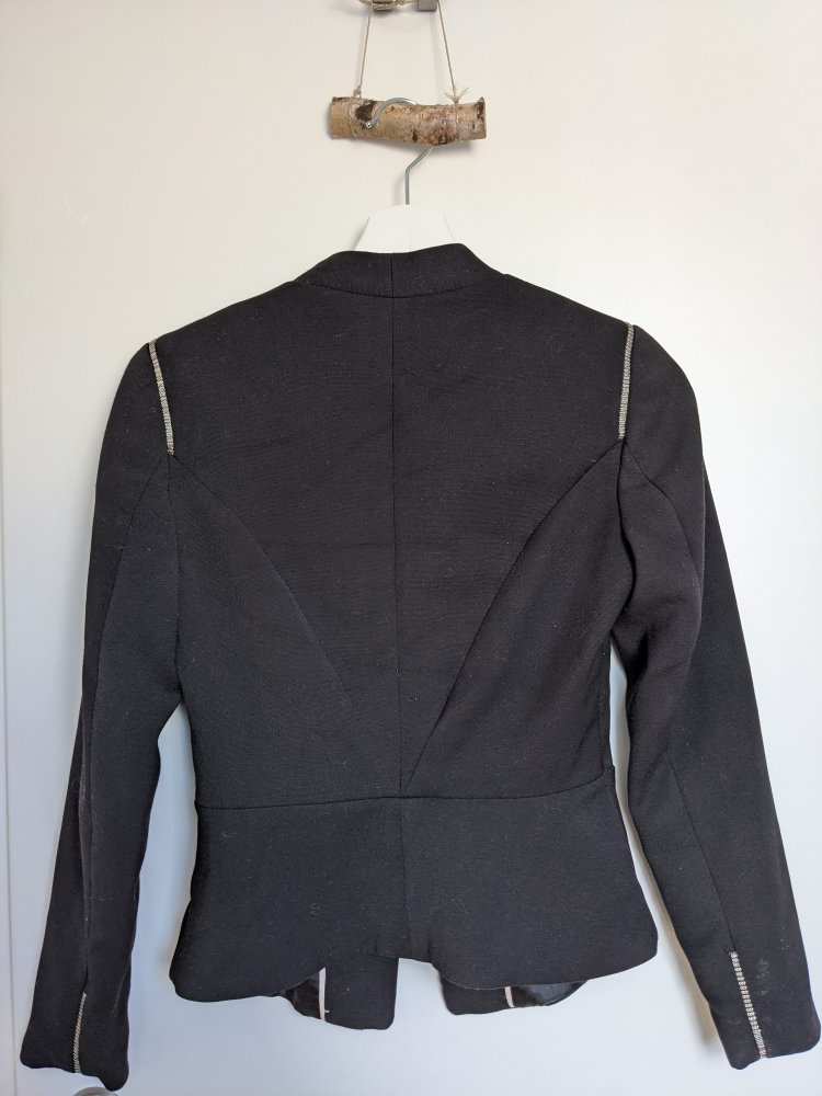 Schwarzer Sweatblazer von H&M