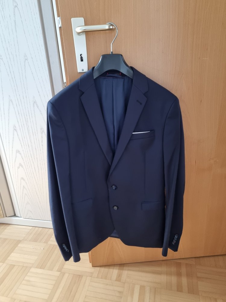 Herren Sakko - Cinque CIMELOTTI-S (Marine) Größe 48; Herren Anzughose - Cinque CIMELOTTI-H (Marine) Größe 46