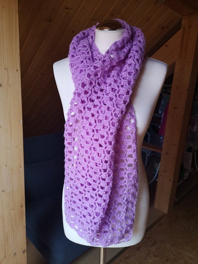 Schal Stola Schultertuch Seelenwärmer Handarbeit NEU