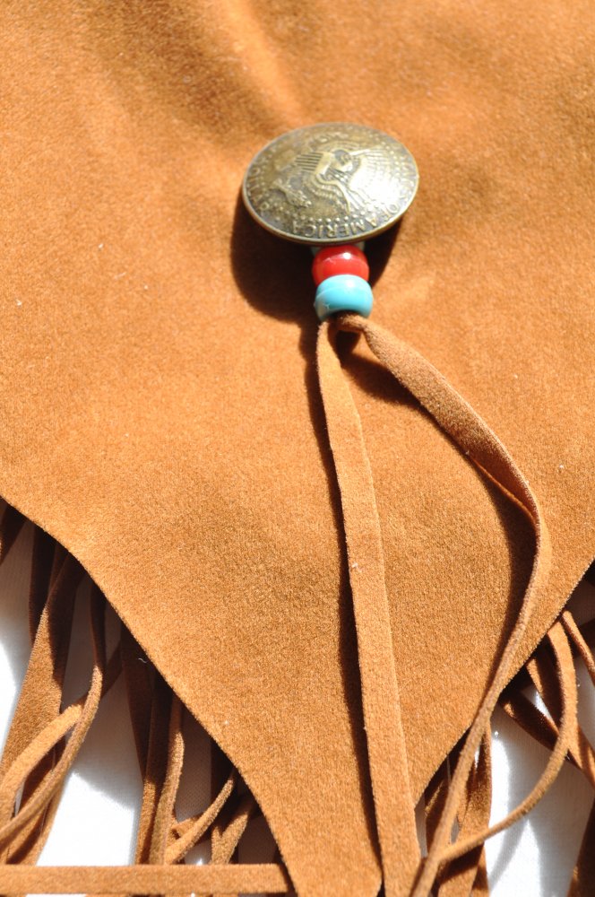 Umhängetasche mit Fransen