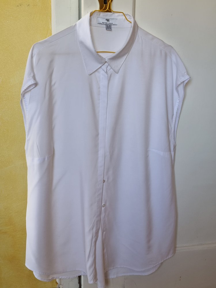 weiße Bluse