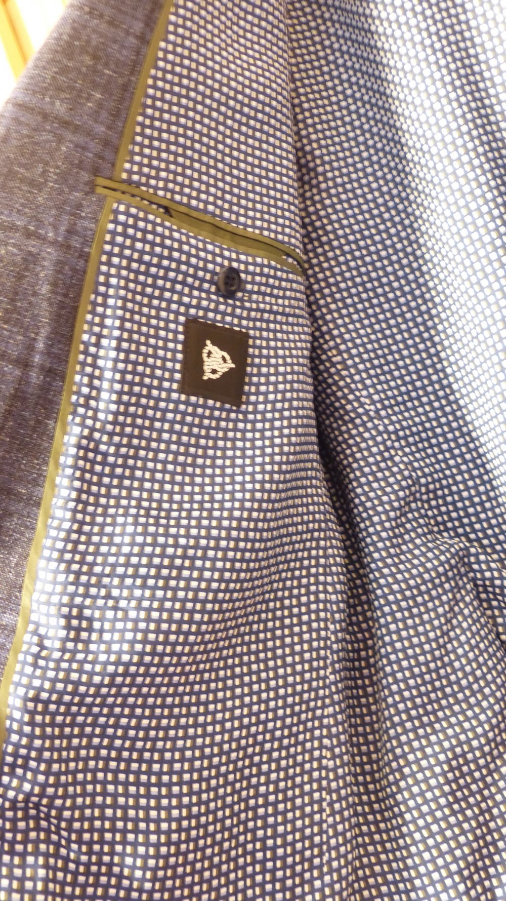 Jacke Sakko * Gr. 26 * Tollegno 1900 * blau 