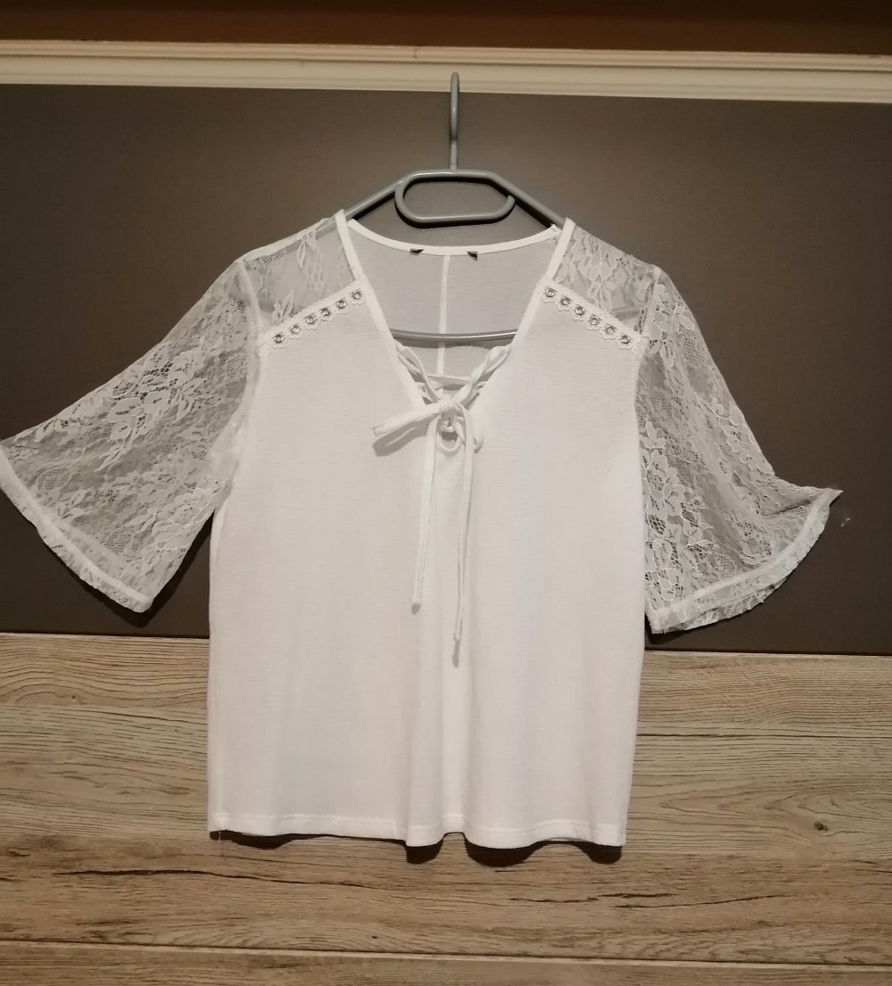 Spitzen Bluse
