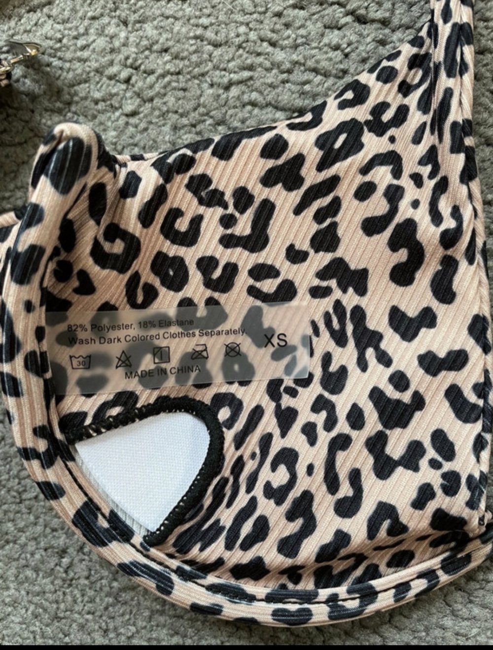 Bikini Oberteil Leo Gr XS