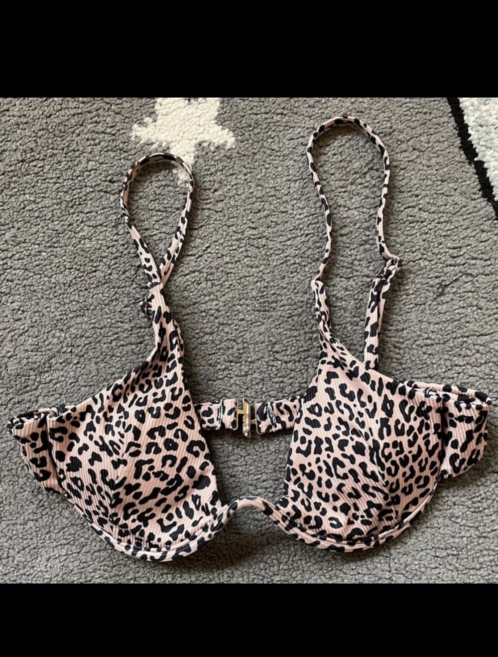 Bikini Oberteil Leo Gr XS