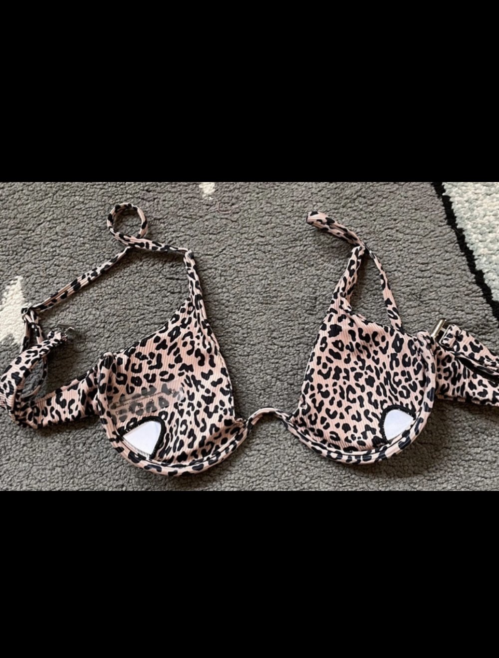 Bikini Oberteil Leo Gr XS