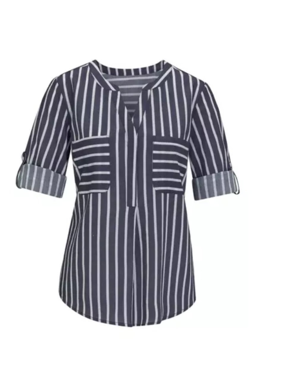 Damen Bluse Tunika gestreift gr.40