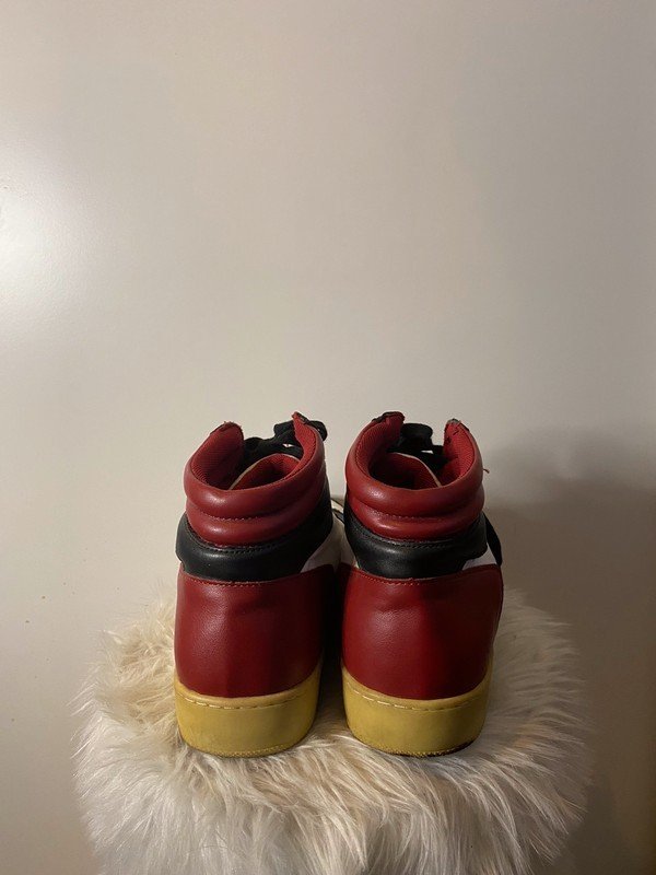 Schwarz weiß rote new Yorker sneaker Größe 43