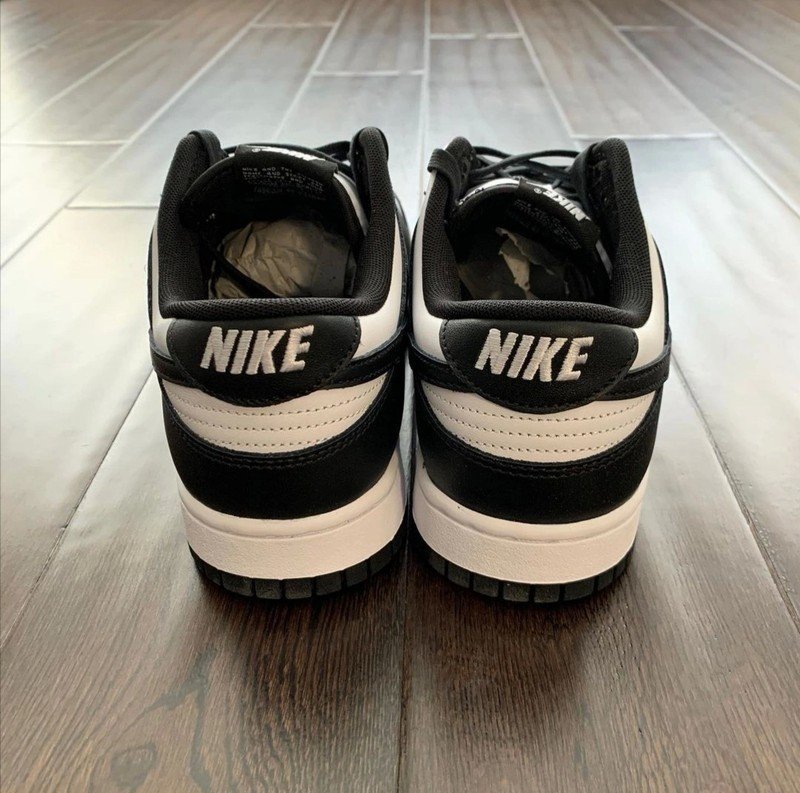 Nike Dunk Low Retro - Black/white - Gr. 38,5 (GS)
