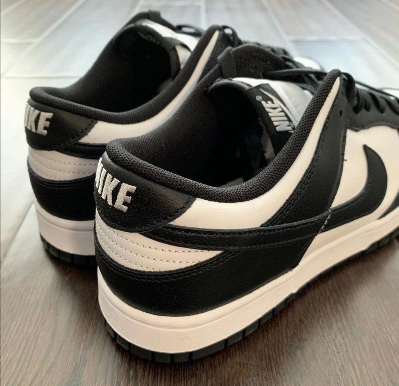 Nike Dunk Low Retro - Black/white - Gr. 38,5 (GS)