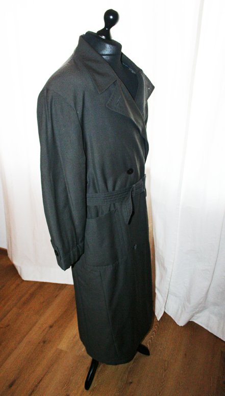 MANTEL frits klaarenbeek Soap Studio Designermantel M 100% Wolle L: 140cm 1980