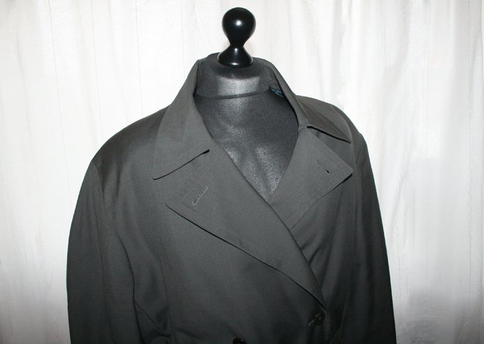 MANTEL frits klaarenbeek Soap Studio Designermantel M 100% Wolle L: 140cm 1980