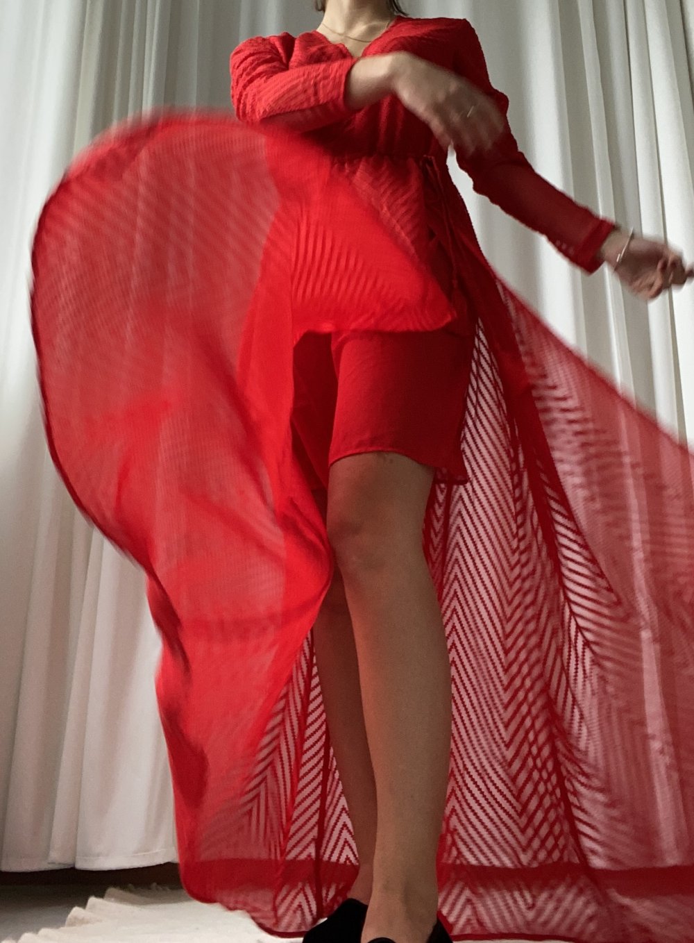 Rotes Kleid