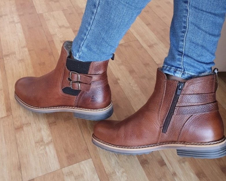 Bullboxer Stiefeletten in Braun/Cognac