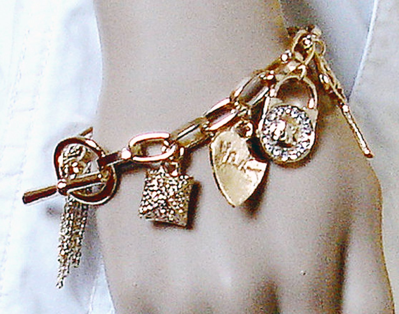 Armkette goldfarben, 