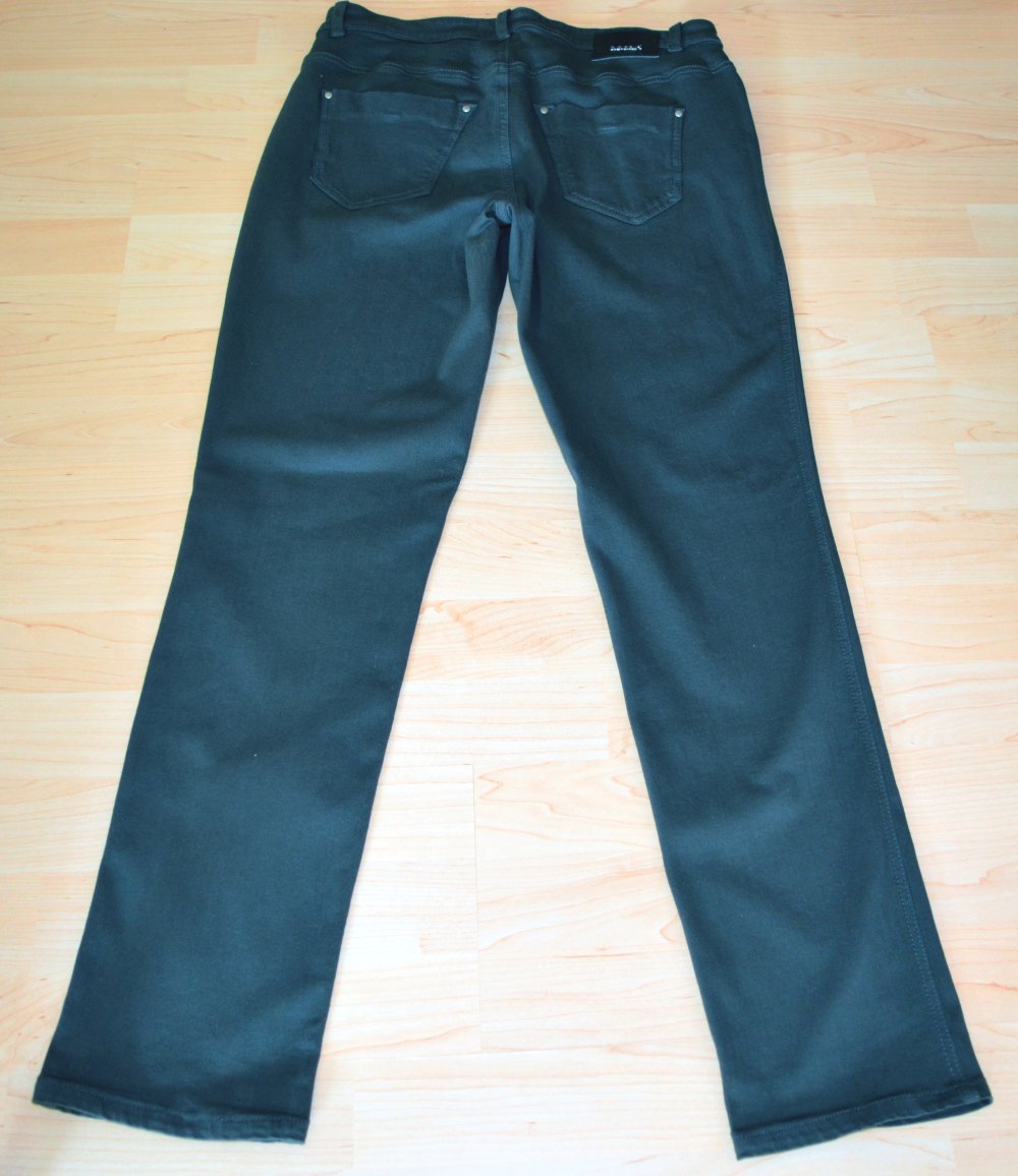 Schicke Damen Jeans, Anthrazitgrau, ascari,  