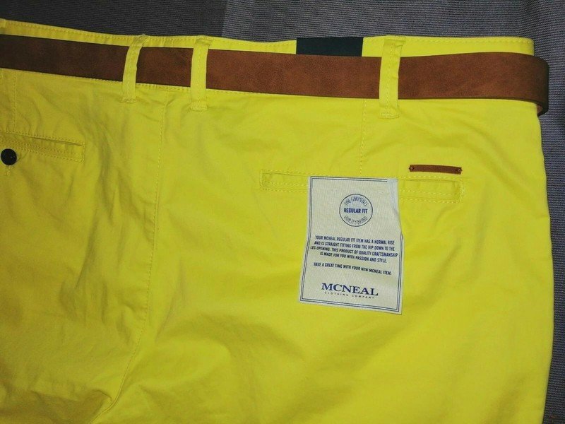 Mc Neal Herren Hose Regular Fit Neu