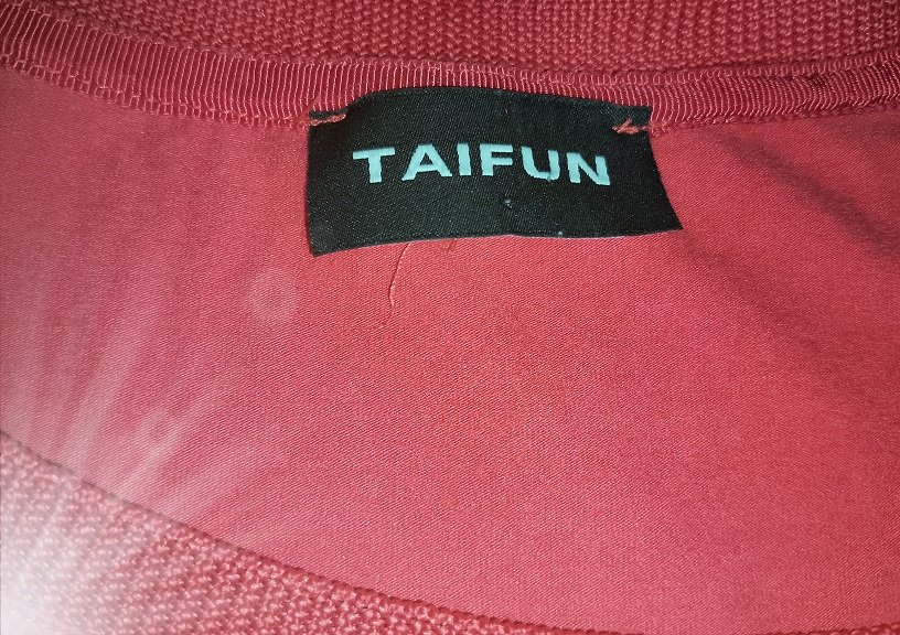 Taifun Damen Marken Tshirt Gr.42 rot 