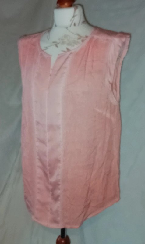 S.Oliver Damen Sommer Bluse Gr.42 lachs