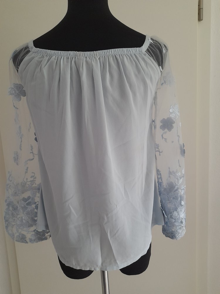 Lipsy traumhafte Sommerbluse NEU in hellblau