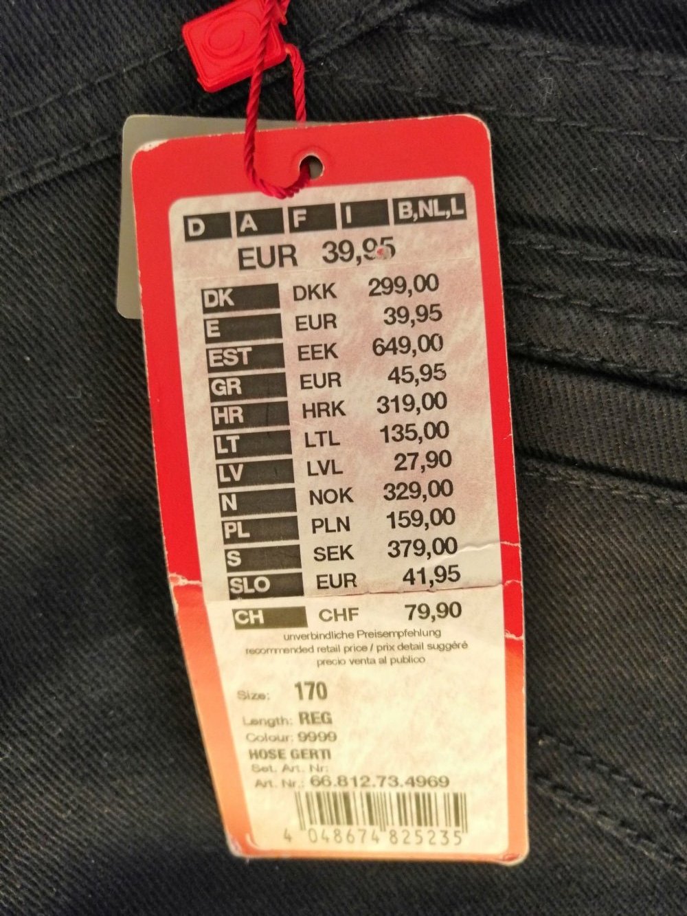 schwarze Jeans, Stretch, neu mit Etikett