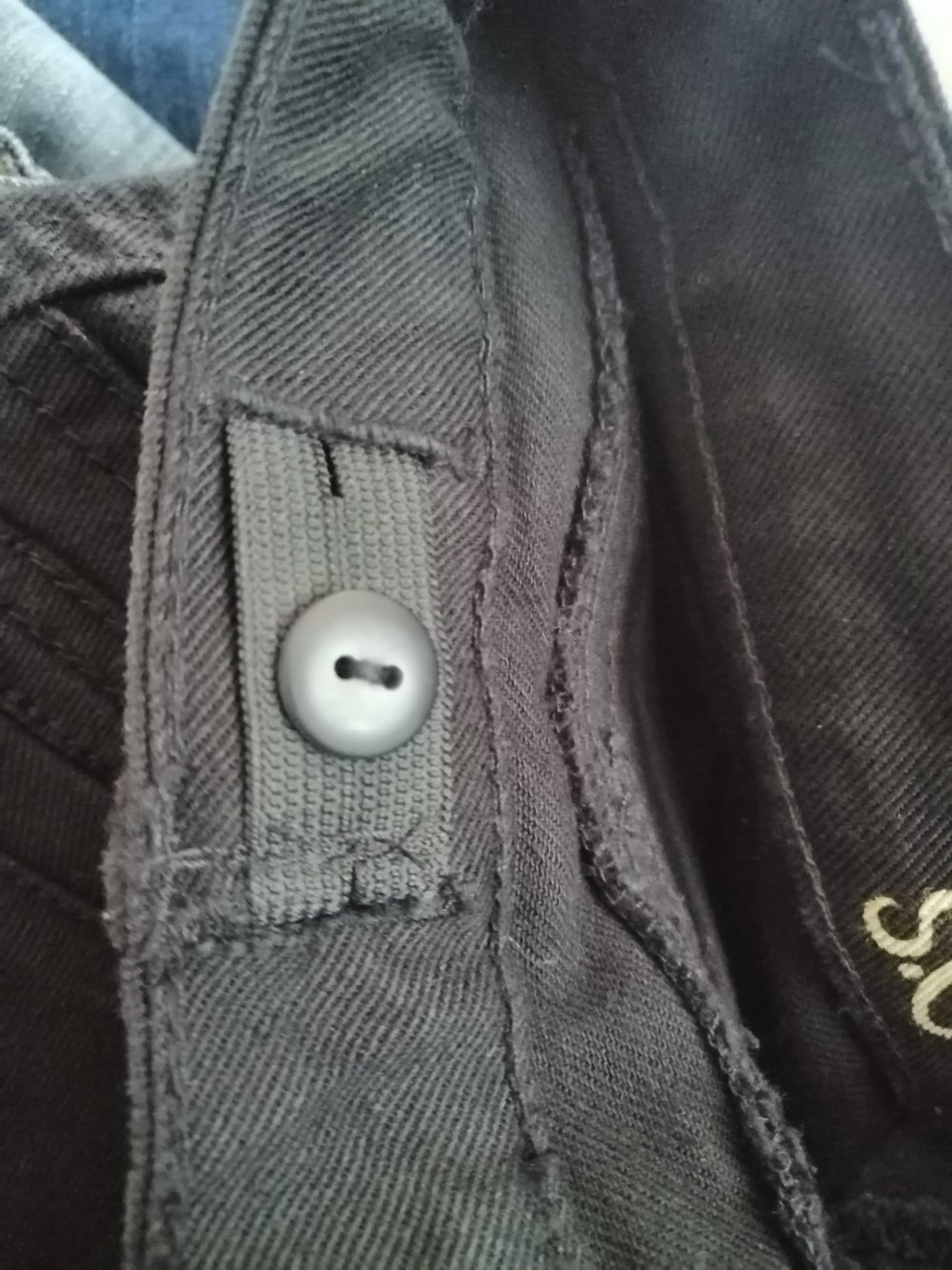 schwarze Jeans, Stretch, neu mit Etikett