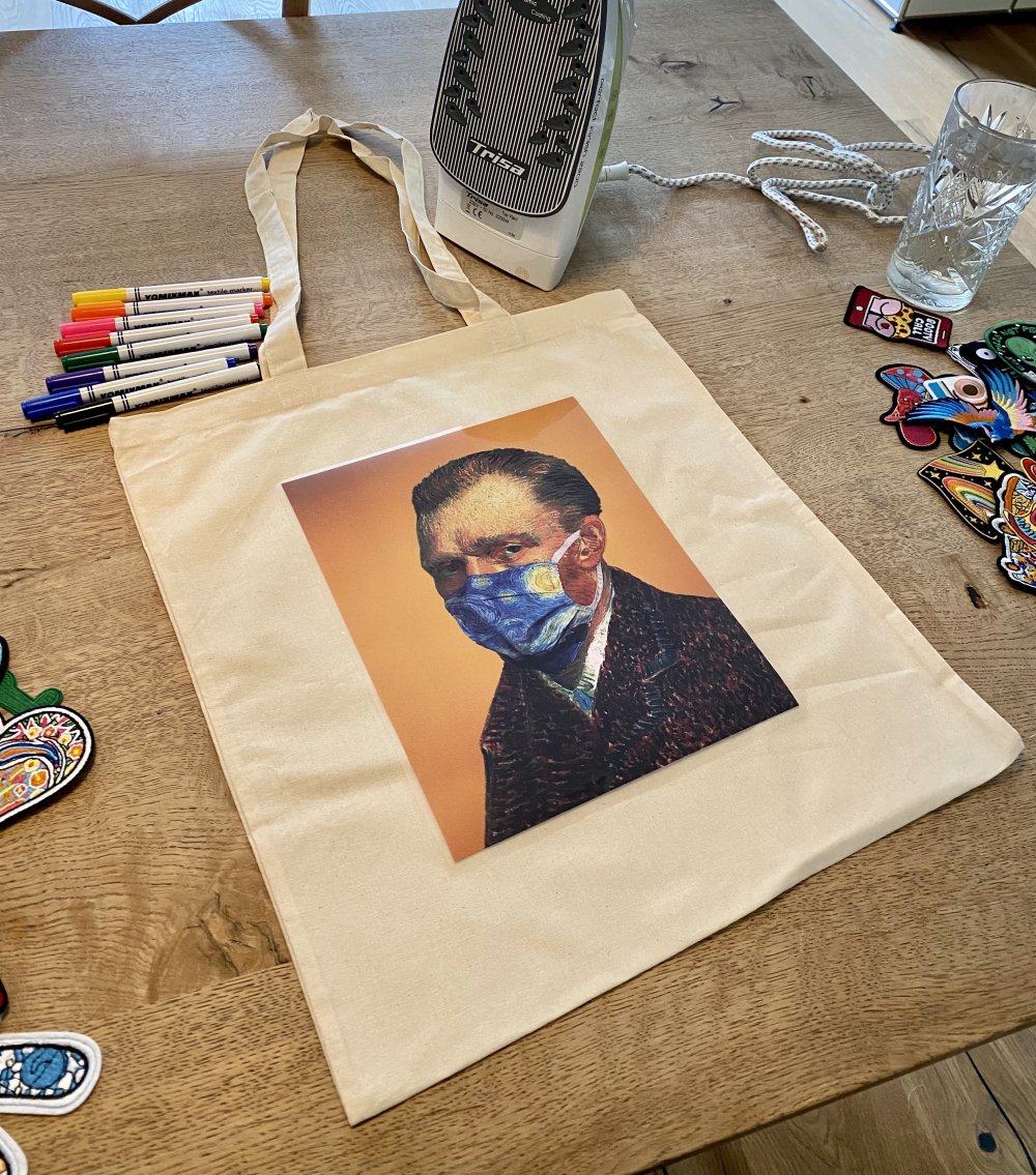 Individualisierbare Stofftasche