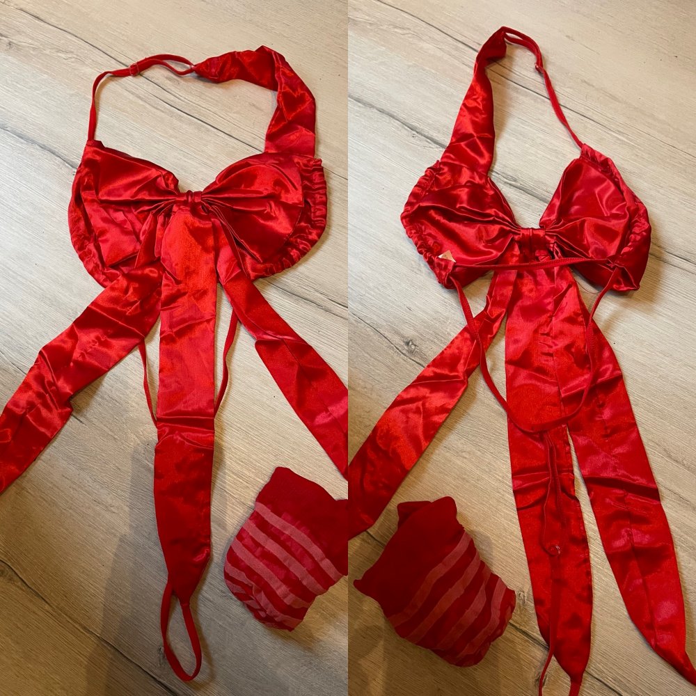 Weihnachtsoutfit Einteiler neu S M Geschenk 